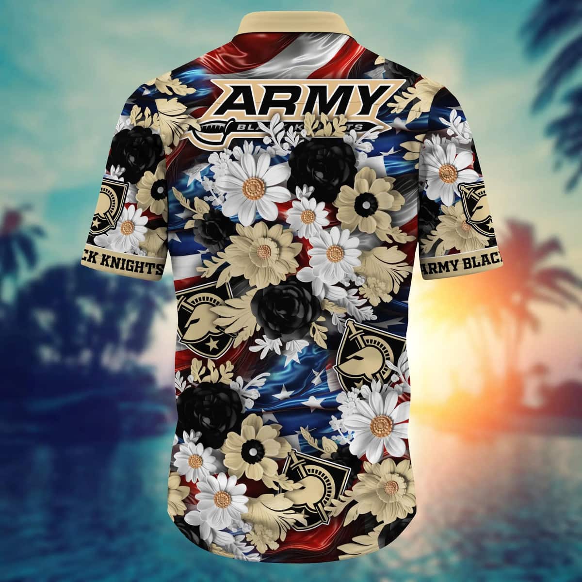 Cool NCAA Army Black Knights Hawaiian Shirt Independence Day Gift For Great Dad Cool NCAA Army Black Knights Hawaiian Shirt Independence Day Gift For Great Dad