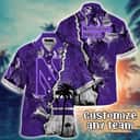 Vintage Northwestern Wildcats NCAA Hawaiian Shirt Custom Name Gift For Beach Lovers Vintage Northwestern Wildcats NCAA Hawaiian Shirt Custom Name Gift For Beach Lovers