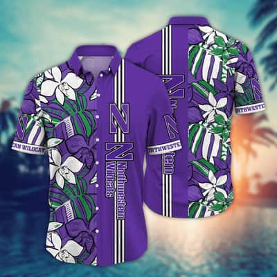 Basic Aloha NCAA Northwestern Wildcats Hawaiian Shirt Trendy Summer Gift For Dad Basic Aloha NCAA Northwestern Wildcats Hawaiian Shirt Trendy Summer Gift For Dad