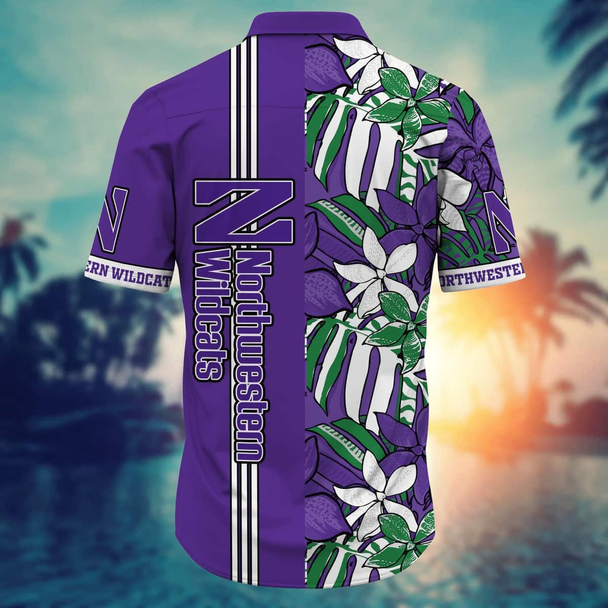 Basic Aloha NCAA Northwestern Wildcats Hawaiian Shirt Trendy Summer Gift For Dad Basic Aloha NCAA Northwestern Wildcats Hawaiian Shirt Trendy Summer Gift For Dad