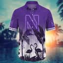 Vintage Aloha NCAA Northwestern Wildcats Hawaiian Shirt Flora And Fauna Gift For Family Vintage Aloha NCAA Northwestern Wildcats Hawaiian Shirt Flora And Fauna Gift For Family