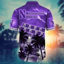 Vintage Aloha NCAA Northwestern Wildcats Hawaiian Shirt Sunset View Gift For Dad Vintage Aloha NCAA Northwestern Wildcats Hawaiian Shirt Sunset View Gift For Dad