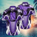 NCAA Northwestern Wildcats Hawaiian Shirt Aloha Forest Cool Gift For Dad NCAA Northwestern Wildcats Hawaiian Shirt Aloha Forest Cool Gift For Dad