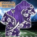 Cool Aloha NCAA Northwestern Wildcats Hawaiian Shirt Custom Name Gift For Mom Cool Aloha NCAA Northwestern Wildcats Hawaiian Shirt Custom Name Gift For Mom
