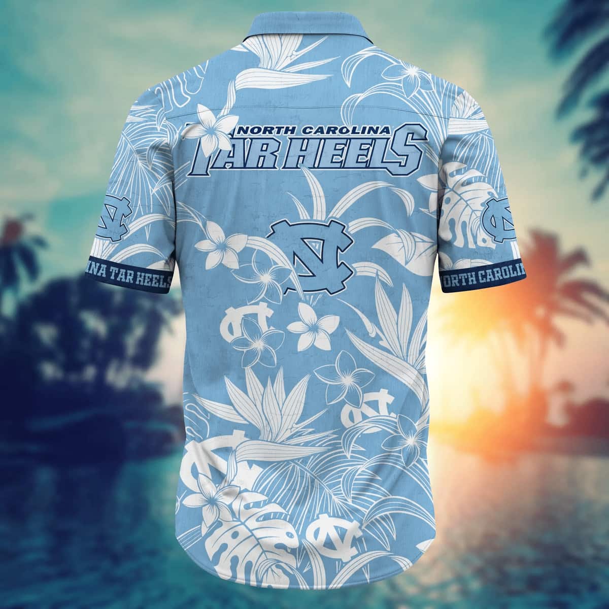 Stylish North Carolina Tar Heels NCAA Hawaiian Shirt Gift For New Grandpa Stylish North Carolina Tar Heels NCAA Hawaiian Shirt Gift For New Grandpa