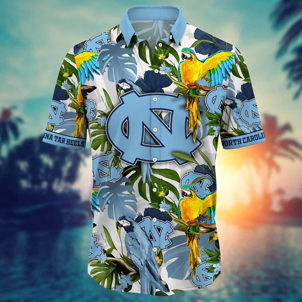 Trending NCAA North Carolina Tar Heels Hawaiian Shirt Flora And Fauna Best Gift For Grandpa Trending NCAA North Carolina Tar Heels Hawaiian Shirt Flora And Fauna Best Gift For Grandpa