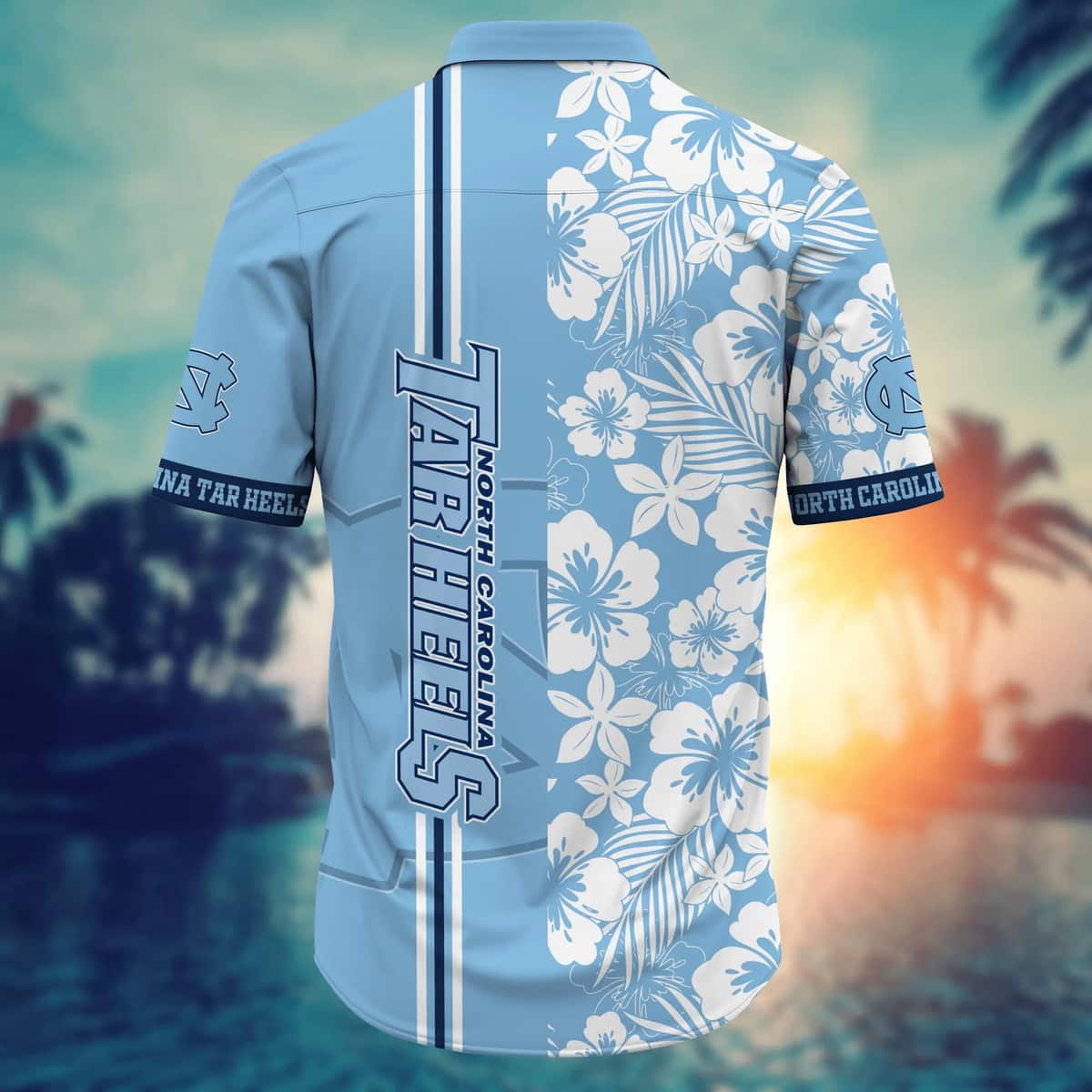 NCAA North Carolina Tar Heels Hawaiian Shirt Beach Vacation Gift For Mother-In-Law NCAA North Carolina Tar Heels Hawaiian Shirt Beach Vacation Gift For Mother-In-Law
