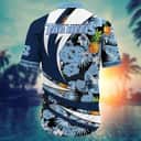 NCAA North Carolina Tar Heels Hawaiian Shirt Aloha Pineapple Cute Gift For Mom