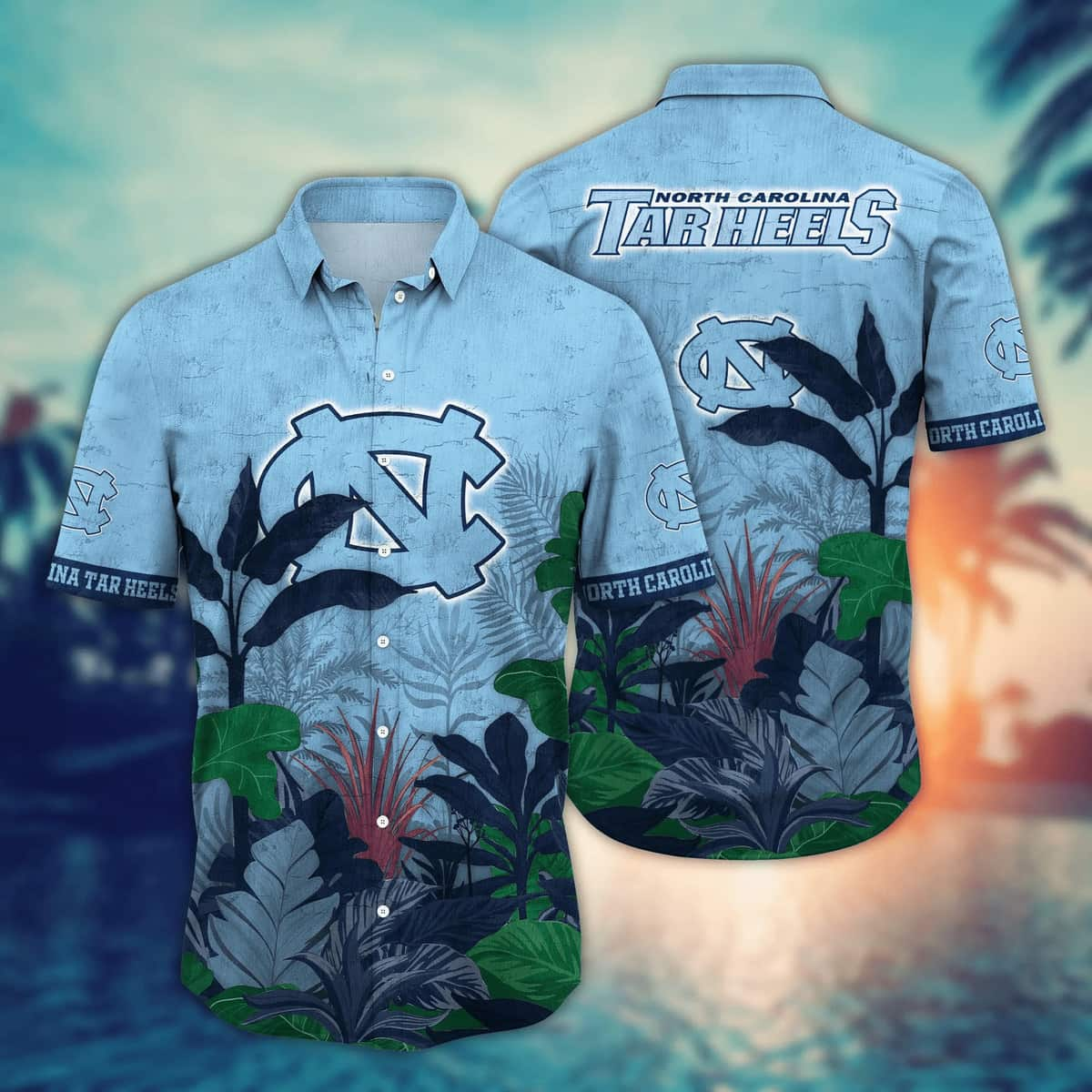 NCAA North Carolina Tar Heels Hawaiian Shirt Summer Holiday Gift For Friends