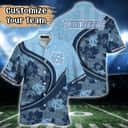 Classic Aloha NCAA North Carolina Tar Heels Hawaiian Shirt Custom Name Summer Gift For Friends Classic Aloha NCAA North Carolina Tar Heels Hawaiian Shirt Custom Name Summer Gift For Friends
