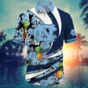 Summer Aloha NCAA North Carolina Tar Heels Hawaiian Shirt Gift For Great Dad Summer Aloha NCAA North Carolina Tar Heels Hawaiian Shirt Gift For Great Dad