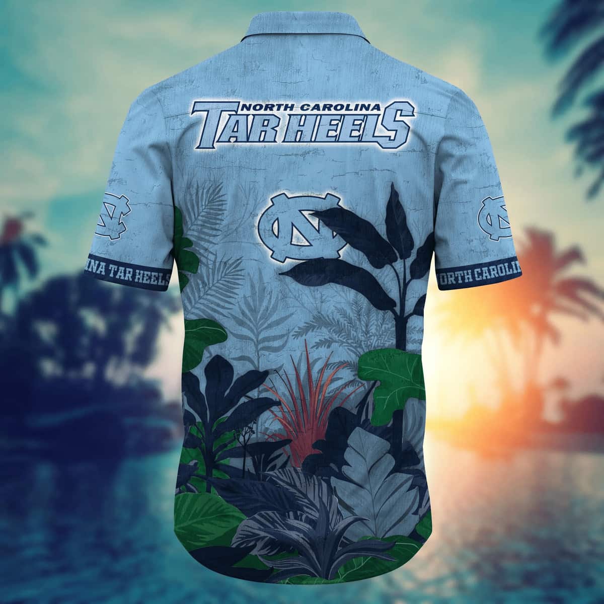 Tropical Aloha NCAA North Carolina Tar Heels Hawaiian Shirt Cool Gift For Dad Tropical Aloha NCAA North Carolina Tar Heels Hawaiian Shirt Cool Gift For Dad