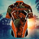 Stylish Oregon State Beavers NCAA Hawaiian Shirt Palm Leaves Gift For New Dad Stylish Oregon State Beavers NCAA Hawaiian Shirt Palm Leaves Gift For New Dad