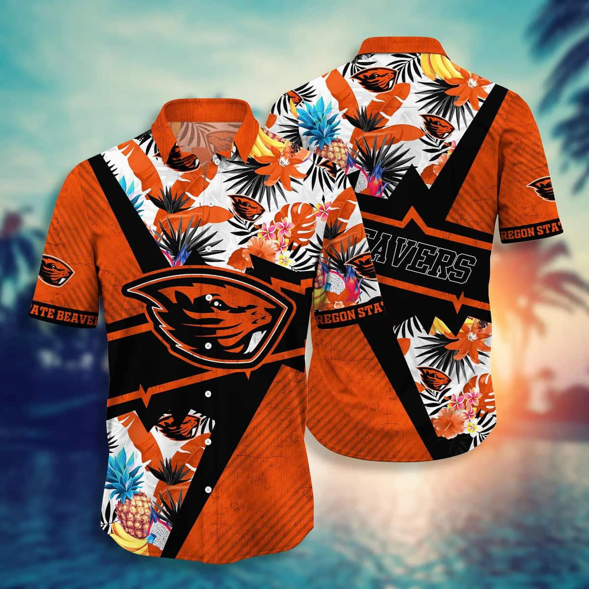 Trending Oregon State Beavers NCAA Hawaiian Shirt Tropical Summer Gift For Friends