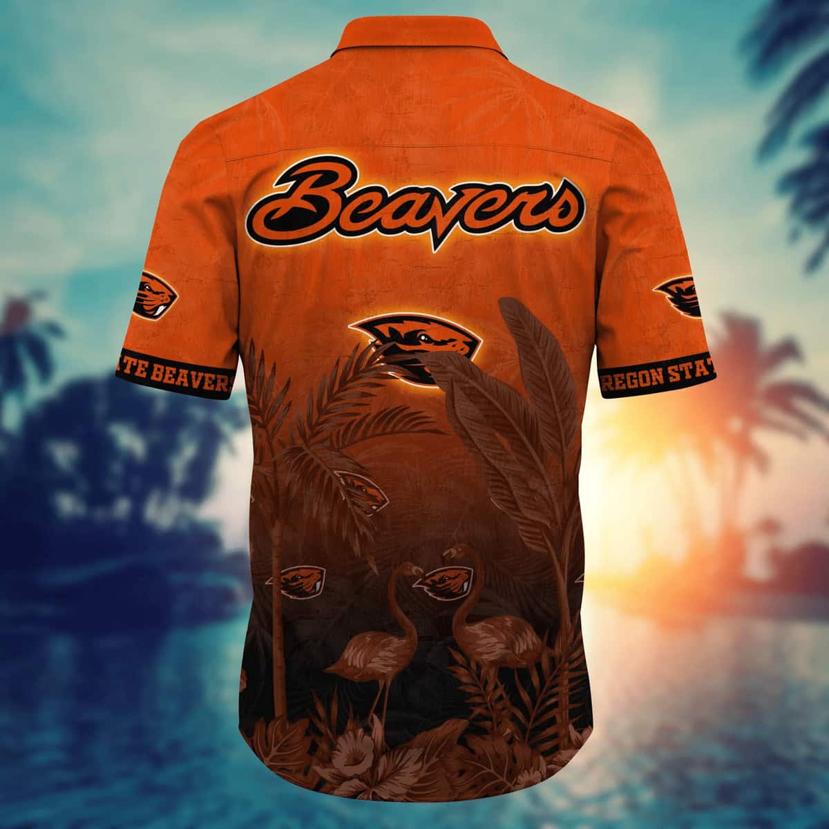 Vintage Aloha NCAA Oregon State Beavers Hawaiian Shirt Flora And Fauna Gift For Dad Vintage Aloha NCAA Oregon State Beavers Hawaiian Shirt Flora And Fauna Gift For Dad