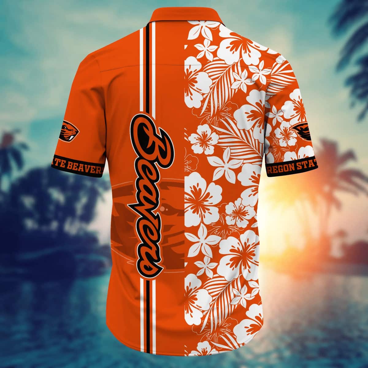 Awesome NCAA Oregon State Beavers Hawaiian Shirt Tropical Floweret Gift For Best Friend Awesome NCAA Oregon State Beavers Hawaiian Shirt Tropical Floweret Gift For Best Friend