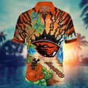 Stylish NCAA Oregon State Beavers Hawaiian Shirt Colorful Summer Gift For Friends Stylish NCAA Oregon State Beavers Hawaiian Shirt Colorful Summer Gift For Friends
