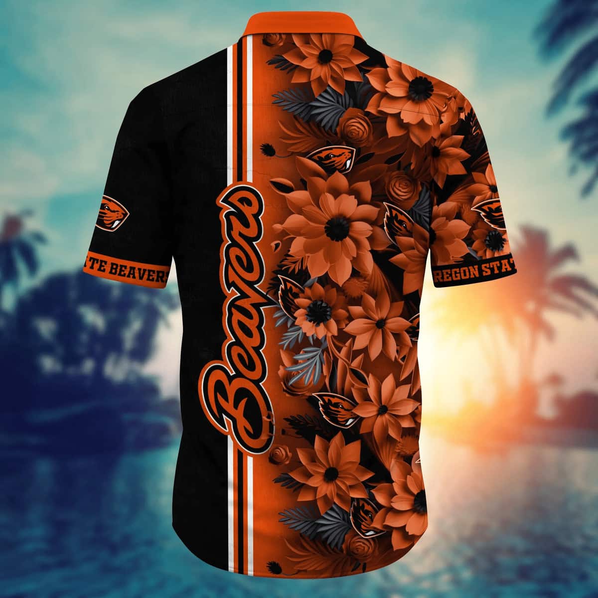 Floral Aloha NCAA Oregon State Beavers Hawaiian Shirt Trending Gift For Friends Floral Aloha NCAA Oregon State Beavers Hawaiian Shirt Trending Gift For Friends