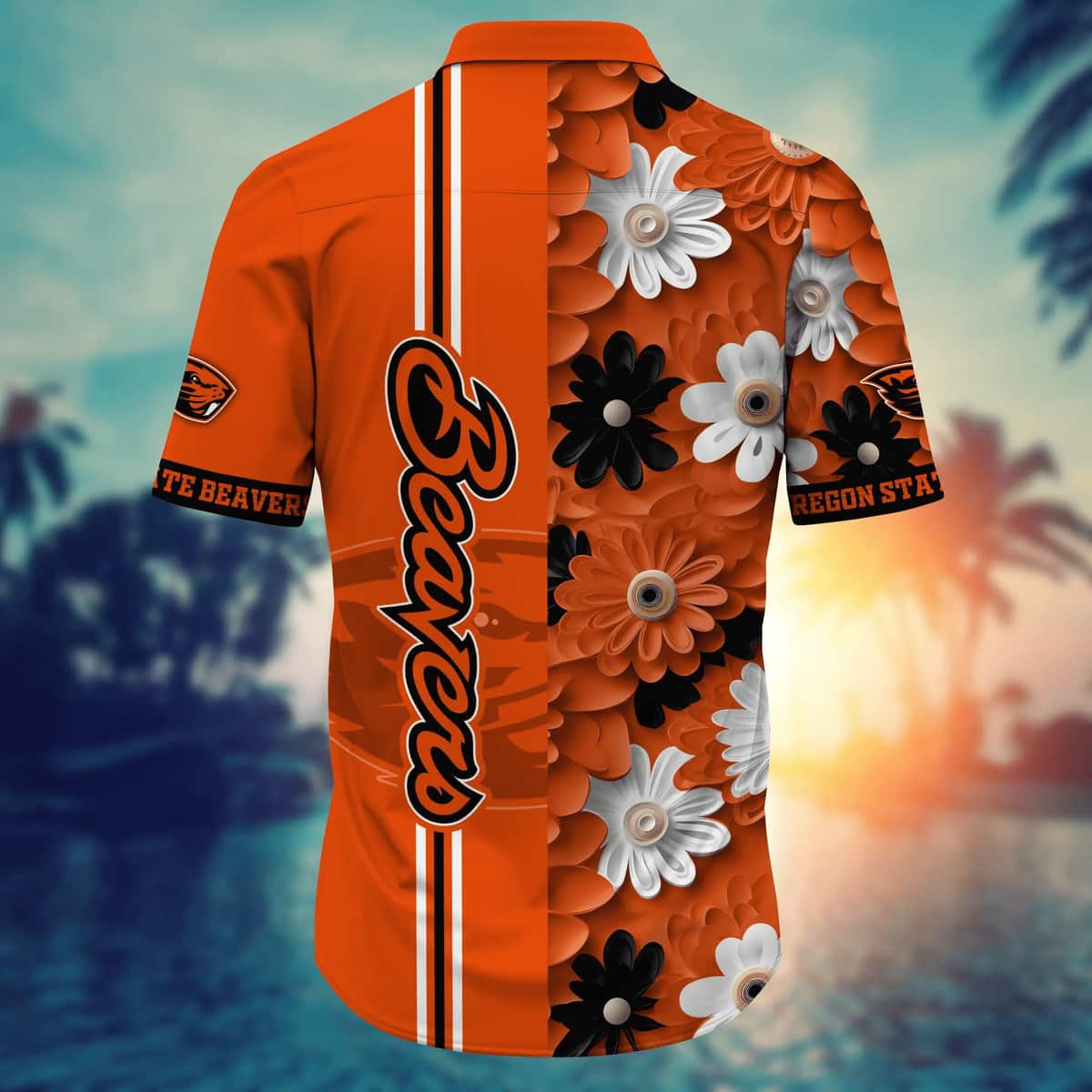 Floral Aloha NCAA Oregon State Beavers Hawaiian Shirt Best Gift For Family Floral Aloha NCAA Oregon State Beavers Hawaiian Shirt Best Gift For Family