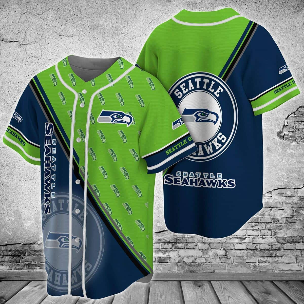 Awesome NFL Seattle Seahawks Baseball Jersey Gift For Best Friend