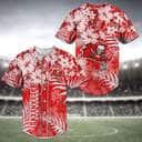 Aloha NFL Tampa Bay Buccaneers Baseball Jersey Hibiscus Flowers Gift For Dad Aloha NFL Tampa Bay Buccaneers Baseball Jersey Hibiscus Flowers Gift For Dad