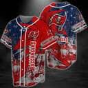 Retro NFL Tampa Bay Buccaneers Baseball Jersey US Flag Gift For Friends Retro NFL Tampa Bay Buccaneers Baseball Jersey US Flag Gift For Friends