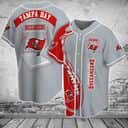 Grey NFL Tampa Bay Buccaneers Baseball Jersey Gift For Dad Grey NFL Tampa Bay Buccaneers Baseball Jersey Gift For Dad