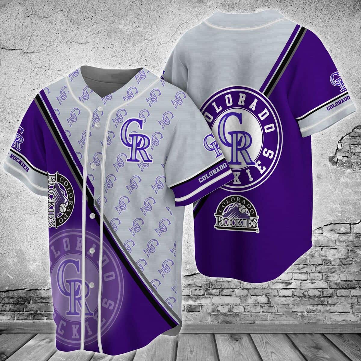Awesome MLB Colorado Rockies Baseball Jersey Best Gift For Grandpa