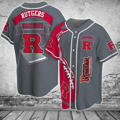 Classic Rutgers Scarlet Knights Baseball Jersey Gift For Best Friends Classic Rutgers Scarlet Knights Baseball Jersey Gift For Best Friends