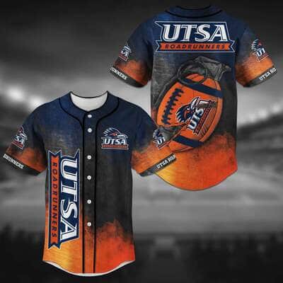 Stylish NFL UTSA Roadrunners Baseball Jersey Logo Team In Grenade Gift For Boyfriend Stylish NFL UTSA Roadrunners Baseball Jersey Logo Team In Grenade Gift For Boyfriend