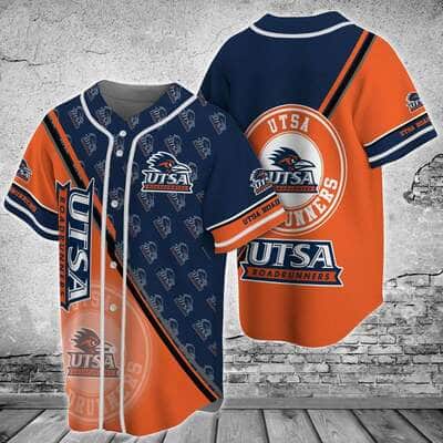 Awesome NFL UTSA Roadrunners Baseball Jersey Gift For Dad Awesome NFL UTSA Roadrunners Baseball Jersey Gift For Dad