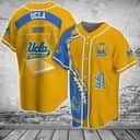 Yellow UCLA Bruins Baseball Jersey Fire Ball Gift For NFL Fans Yellow UCLA Bruins Baseball Jersey Fire Ball Gift For NFL Fans