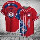 Red MLB Texas Rangers Baseball Jersey Gift For Boyfriend Red MLB Texas Rangers Baseball Jersey Gift For Boyfriend