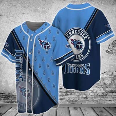 Awesome NFL Tennessee Titans Baseball Jersey Gift For Him Awesome NFL Tennessee Titans Baseball Jersey Gift For Him