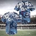 Aloha NFL Tennessee Titans Baseball Jersey Hibiscus Flowers Gift For Husband Aloha NFL Tennessee Titans Baseball Jersey Hibiscus Flowers Gift For Husband