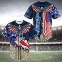 Stylish Tennessee Titans Baseball Jersey Eagles And US Flag Gift For NFL Fans Stylish Tennessee Titans Baseball Jersey Eagles And US Flag Gift For NFL Fans