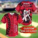 Customize MLB Cleveland Indians Baseball Jersey Gift For Boyfriend