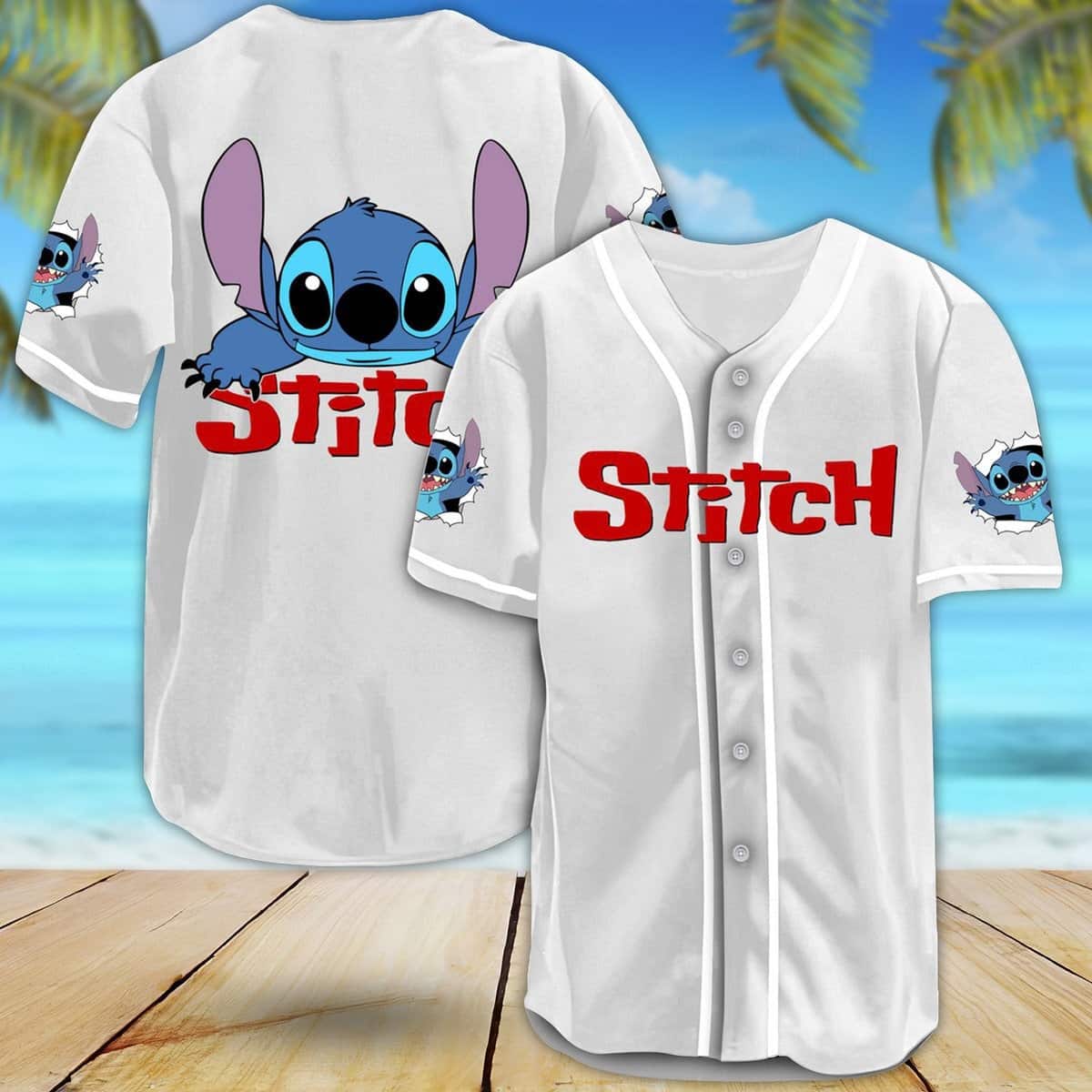 Awesome Lilo And Stitch Baseball Jersey Gift For Sports Fans