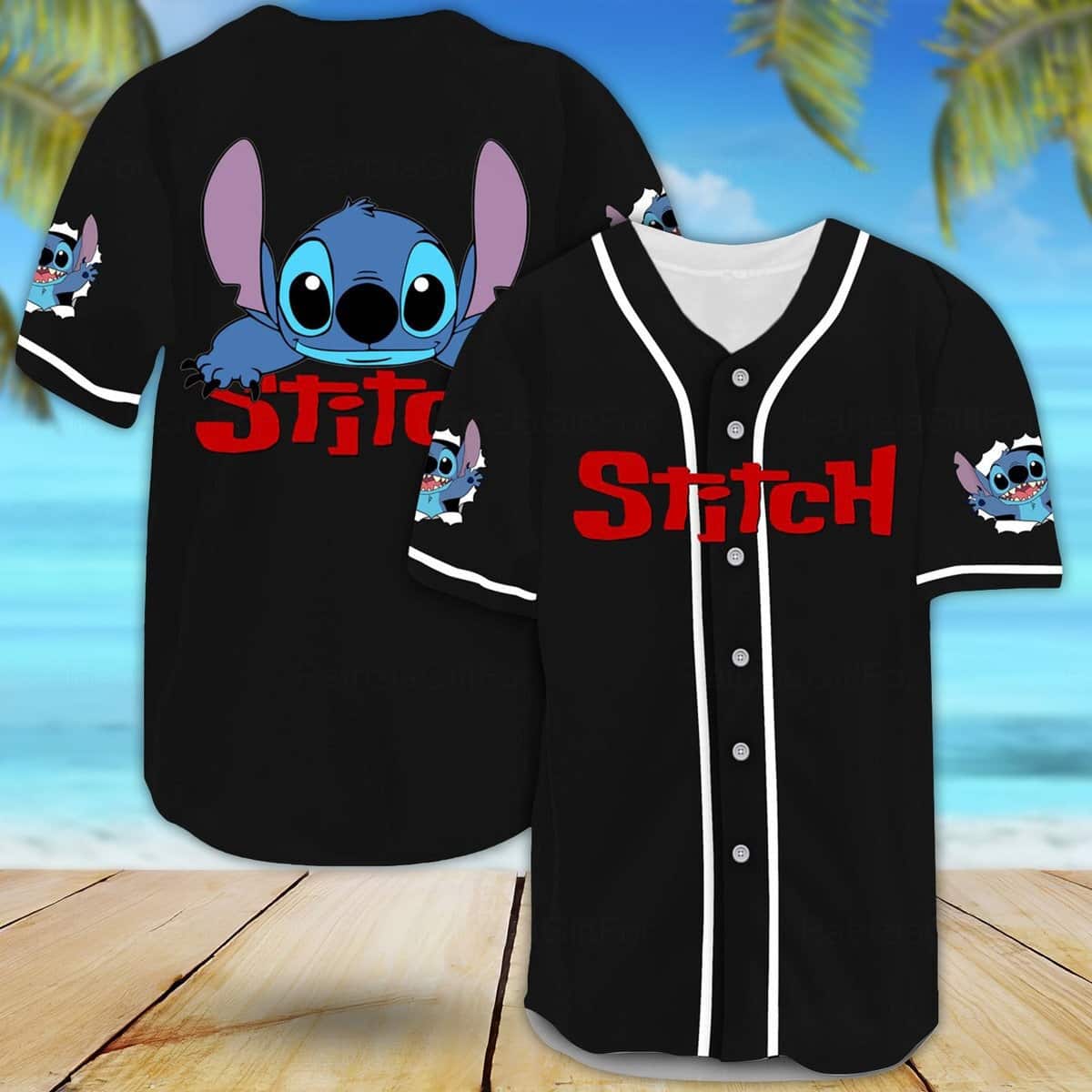 Awesome Lilo And Stitch Baseball Jersey Gift For Sports Fans Awesome Lilo And Stitch Baseball Jersey Gift For Sports Fans
