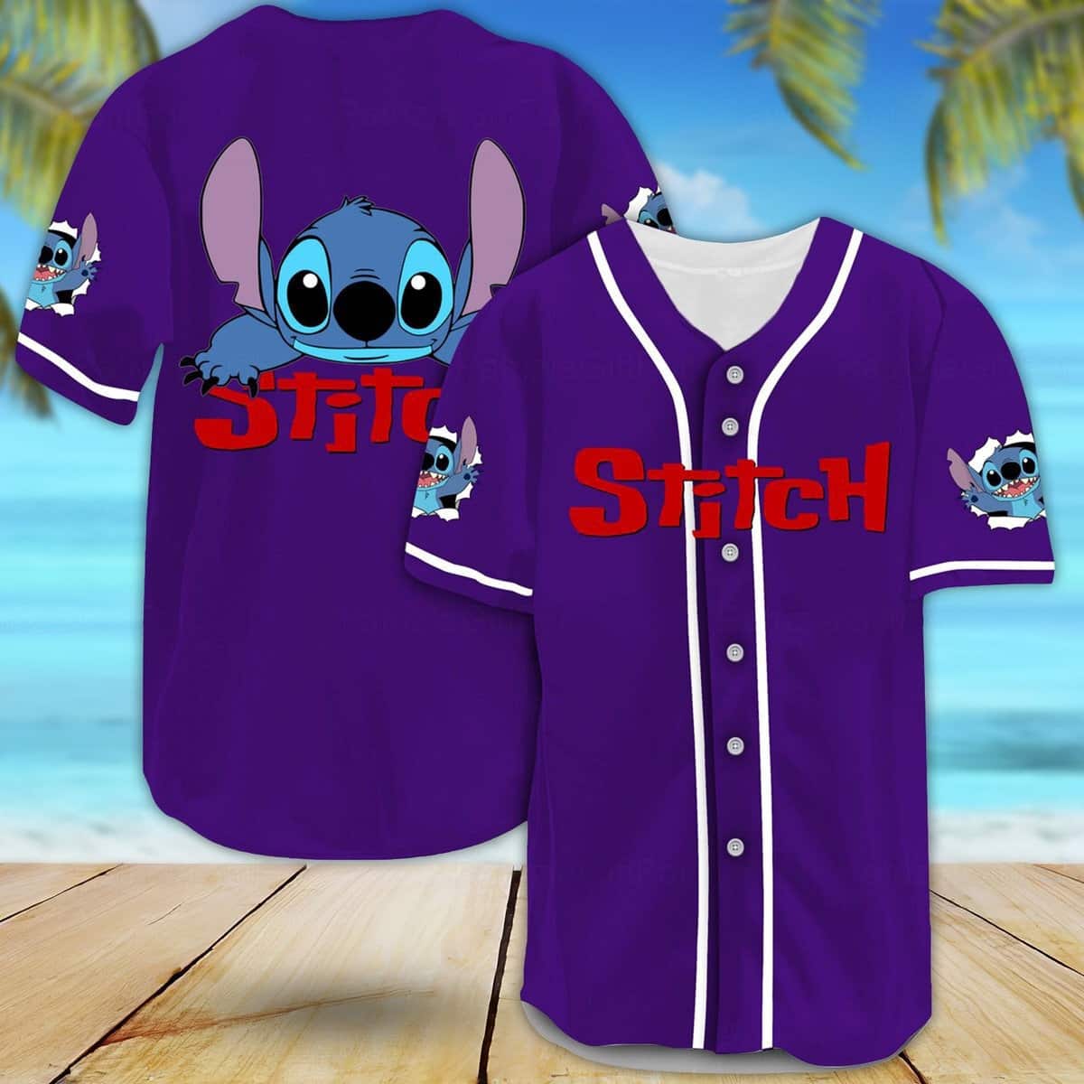 Awesome Lilo And Stitch Baseball Jersey Gift For Sports Fans Awesome Lilo And Stitch Baseball Jersey Gift For Sports Fans
