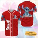 Custom Lilo And Stitch Baseball Jersey Disney Cute Gift For Girlfriend Custom Lilo And Stitch Baseball Jersey Disney Cute Gift For Girlfriend
