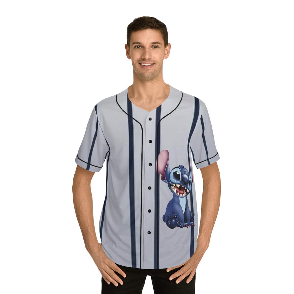 Cool Disney Lilo And Stitch Baseball Jersey Gift For Sports Fans Cool Disney Lilo And Stitch Baseball Jersey Gift For Sports Fans