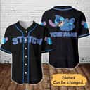 Custom Lilo And Stitch Baseball Jersey Cute Gift For Disney Lovers Custom Lilo And Stitch Baseball Jersey Cute Gift For Disney Lovers