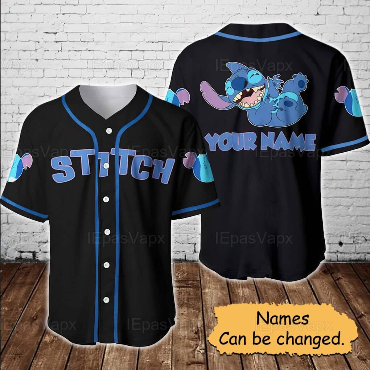 Custom Lilo And Stitch Baseball Jersey Cute Gift For Disney Lovers