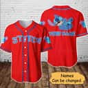 Custom Lilo And Stitch Baseball Jersey Cute Gift For Disney Lovers Custom Lilo And Stitch Baseball Jersey Cute Gift For Disney Lovers