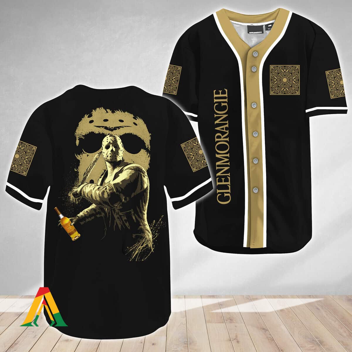 Jason Voorhees Baseball Jersey Friday The 13th Glenmorangie Whisky Gift For Friends Jason Voorhees Baseball Jersey Friday The 13th Glenmorangie Whisky Gift For Friends