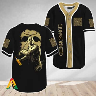 Jason Voorhees Baseball Jersey Friday The 13th Glenmorangie Whisky Gift For Friends