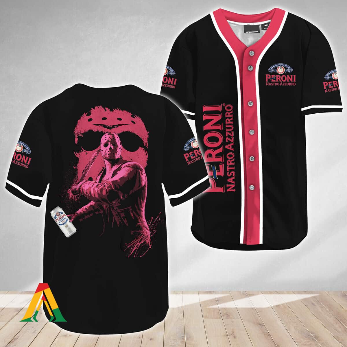 Jason Voorhees Baseball Jersey Friday The 13th Peroni Beer Gift For Sports Fans Jason Voorhees Baseball Jersey Friday The 13th Peroni Beer Gift For Sports Fans