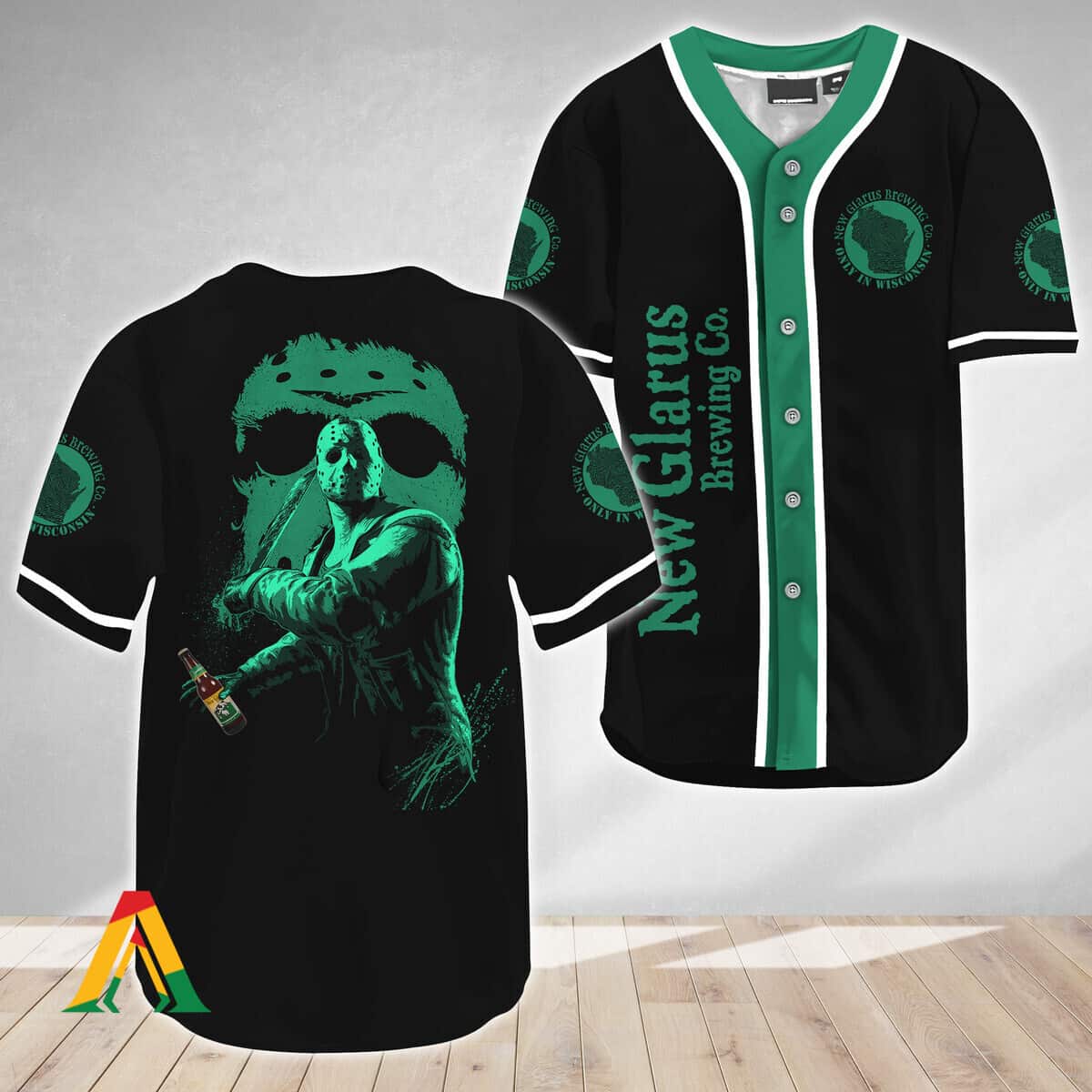 Jason Voorhees Baseball Jersey Friday The 13th New Glarus Gift For Fans Jason Voorhees Baseball Jersey Friday The 13th New Glarus Gift For Fans