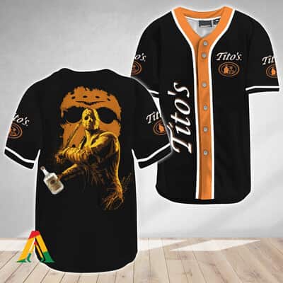 Jason Voorhees Baseball Jersey Friday The 13th Tito’s Vodka Gift For Husband Jason Voorhees Baseball Jersey Friday The 13th Tito’s Vodka Gift For Husband